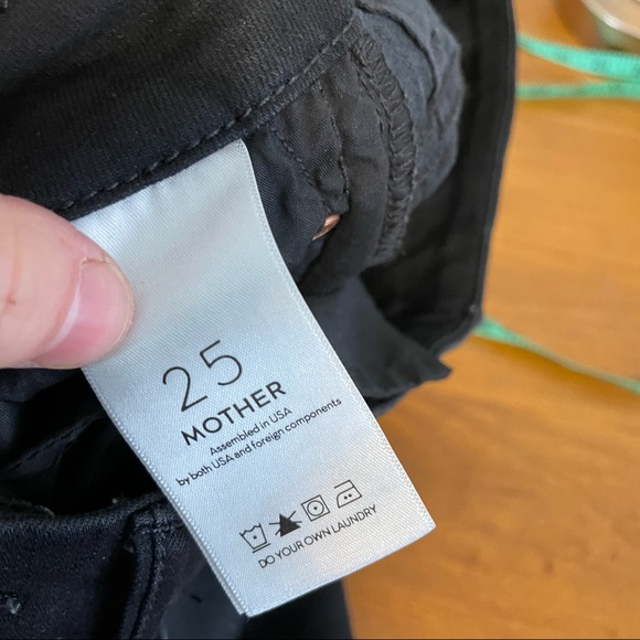 MOTHER HW Looker Ankle Fray in Guilty Party Racer Womens 25 - Picture 14 of 14